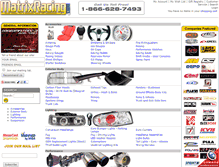 Tablet Screenshot of matrixracing.com